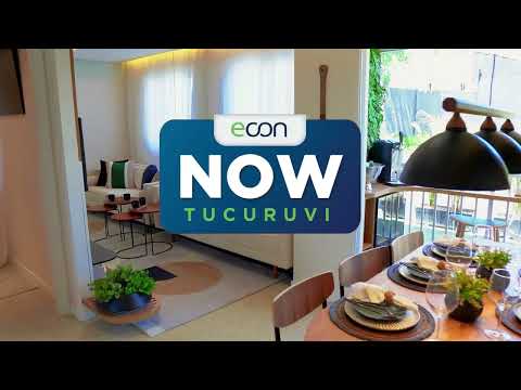 Ambiente de sala de estar e jantar com decoração contemporânea e varanda integrada.
